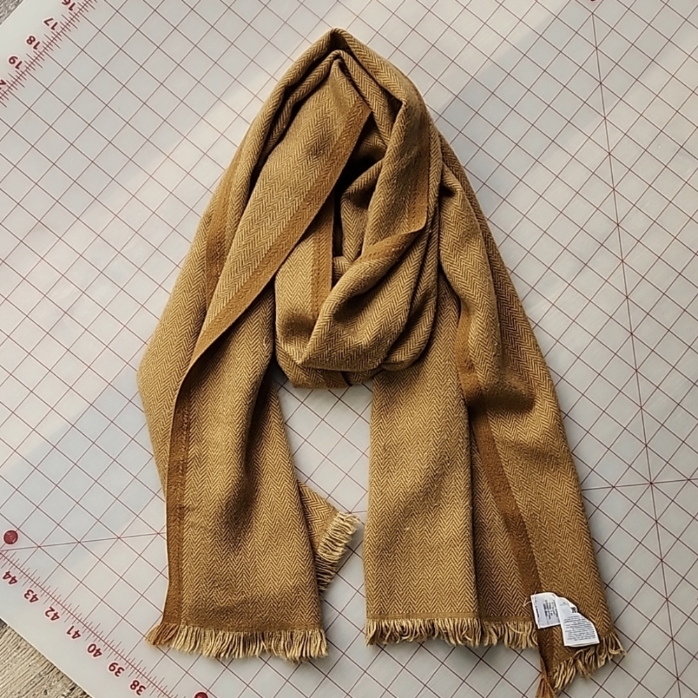 Tan Brown  Neck Scarf wrap winter,Dress decorative Neck wrap